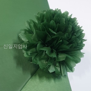 색화지(습자지)포장지 (카키)전지 500장 (1연)